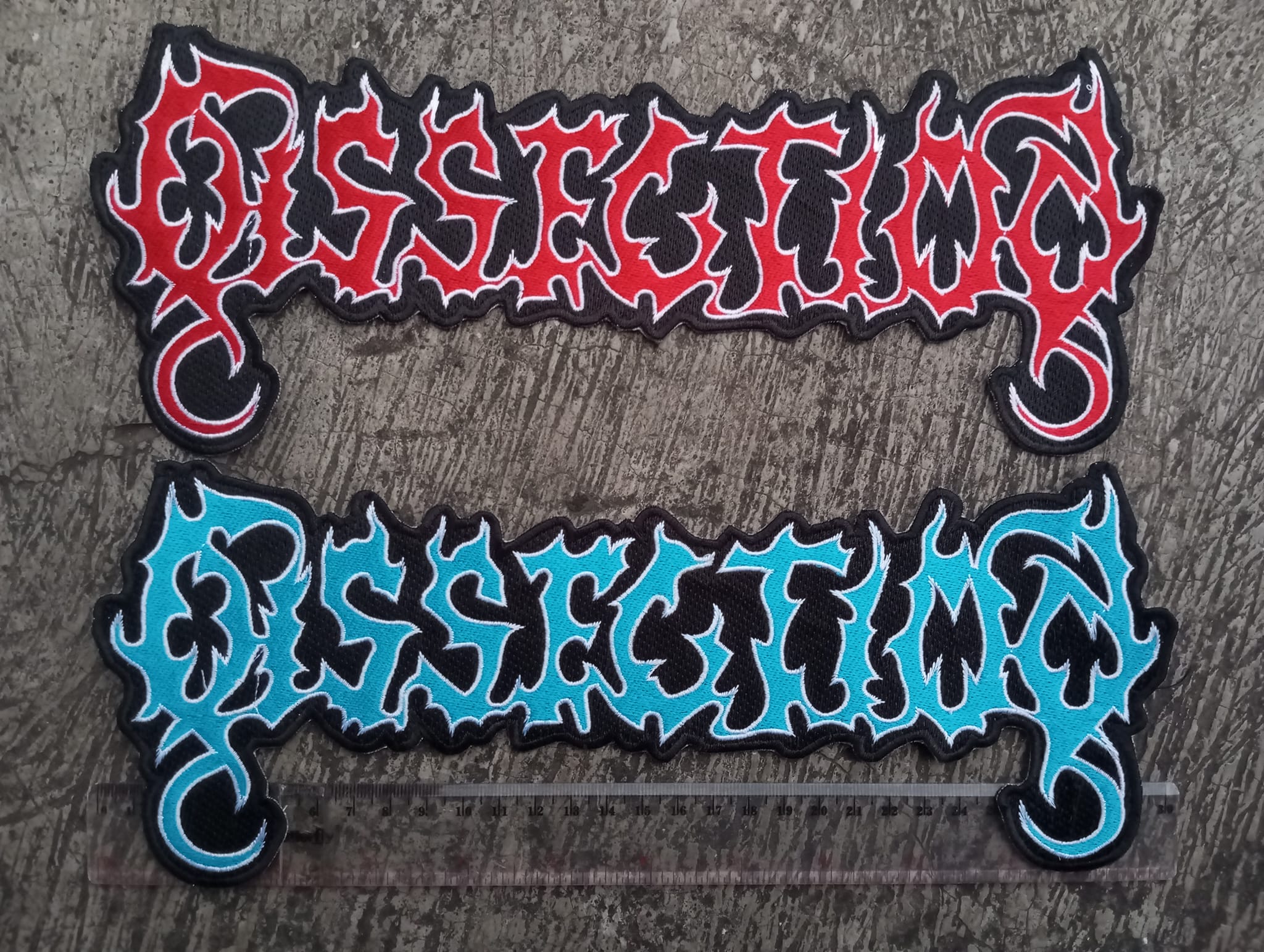 EMBROIDERY PATCH – DISSECTION II – LOGO BACKSHAPE