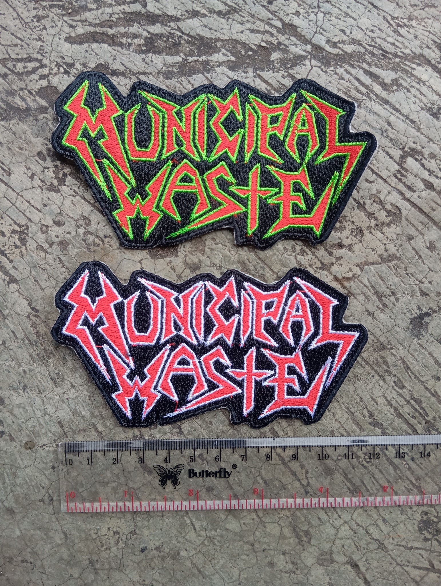 MUNICIPAL WASTE LOGO – EMBROIDERY PATCH