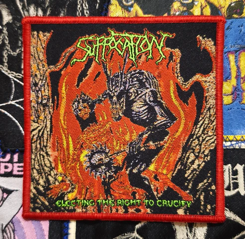 SUFFOCATION ELECTING THE RIGHT TO CRUCIFY RED