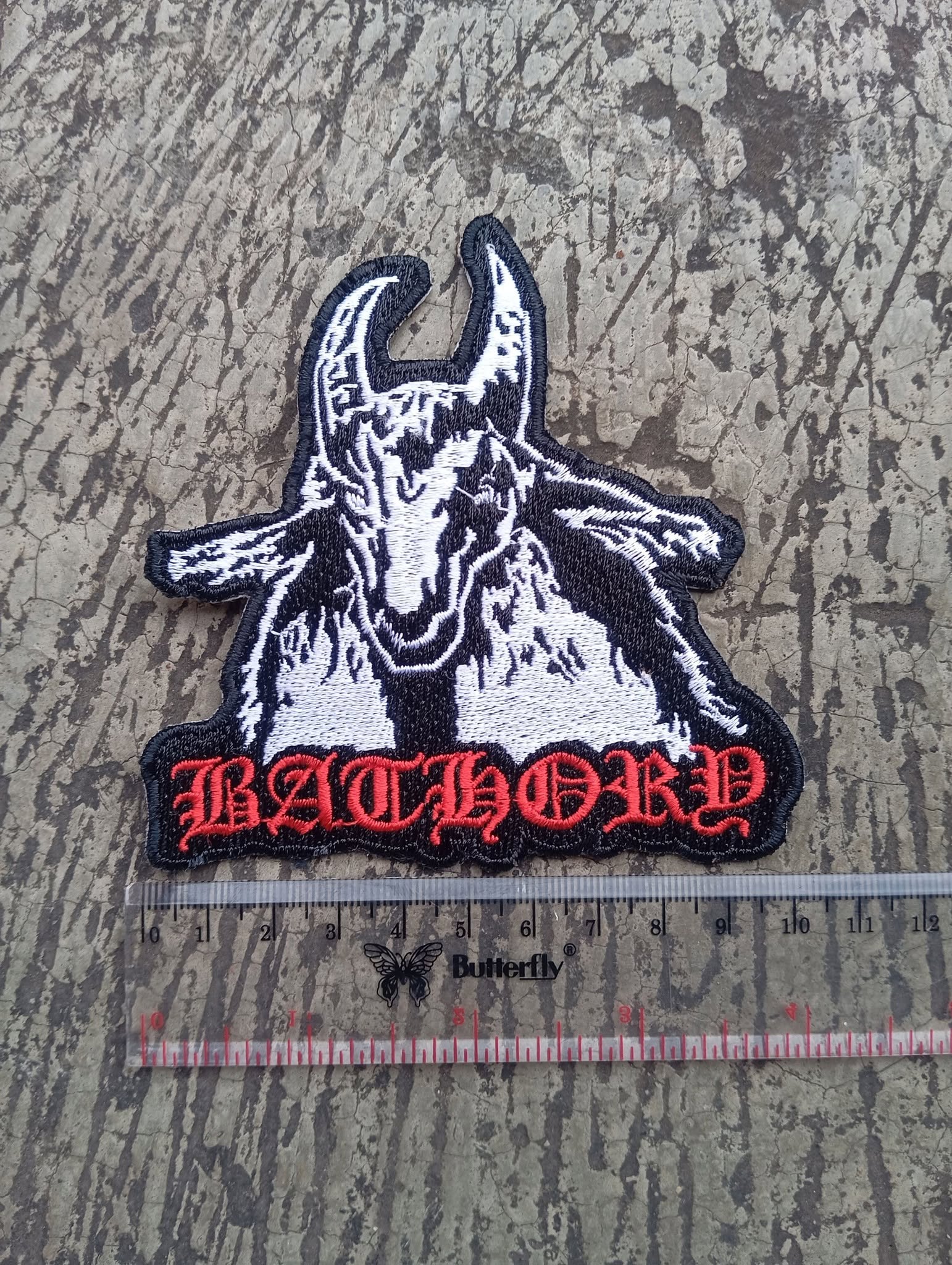 BATHORY LOGO – EMBROIDERY SMALL PATCH