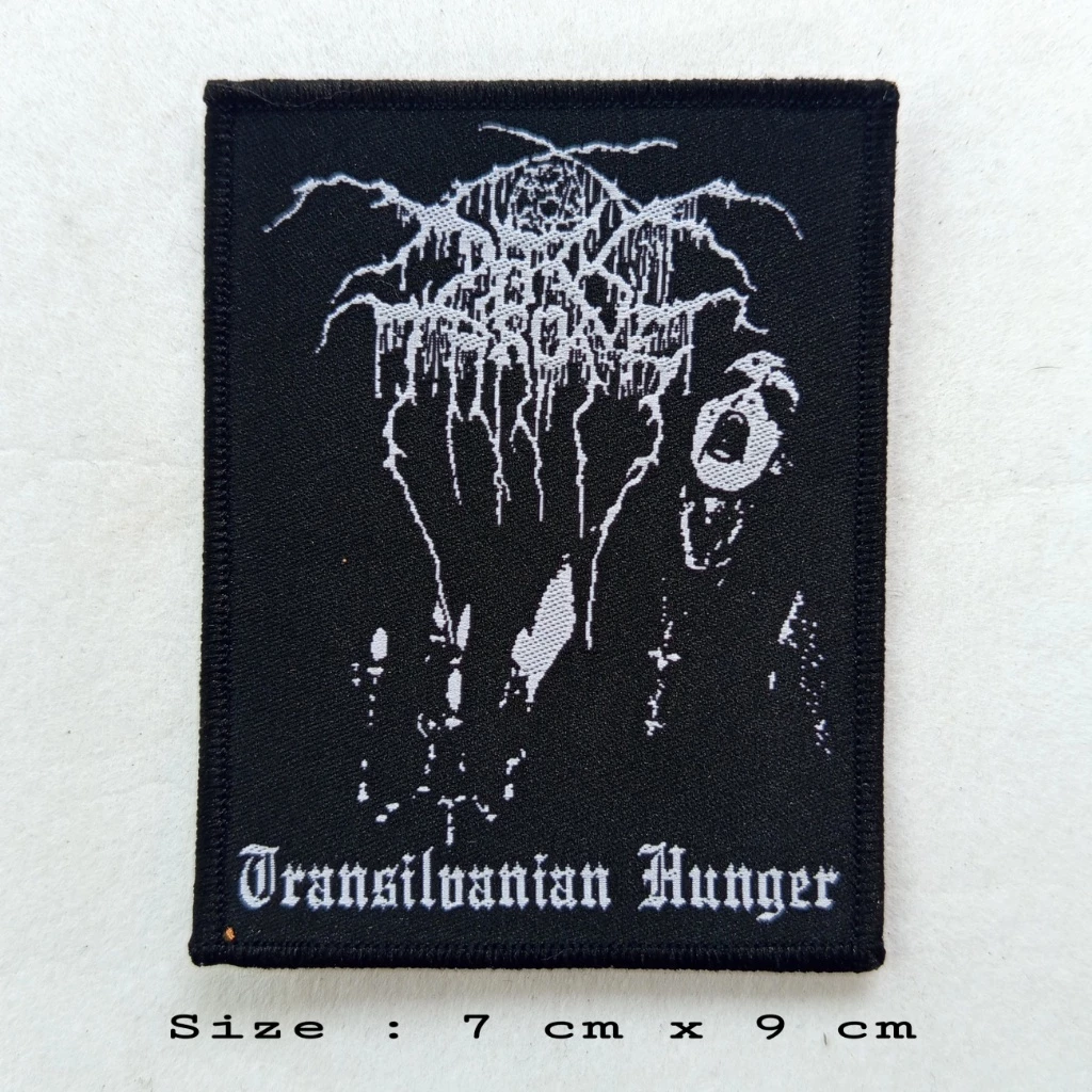 DARKTHRONE – TRANSILVANIAN HUNGER V2 – woven patch