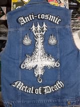DISSECTION ANTI COSMIC METAL OF DEATH BACKSHAPE SET B