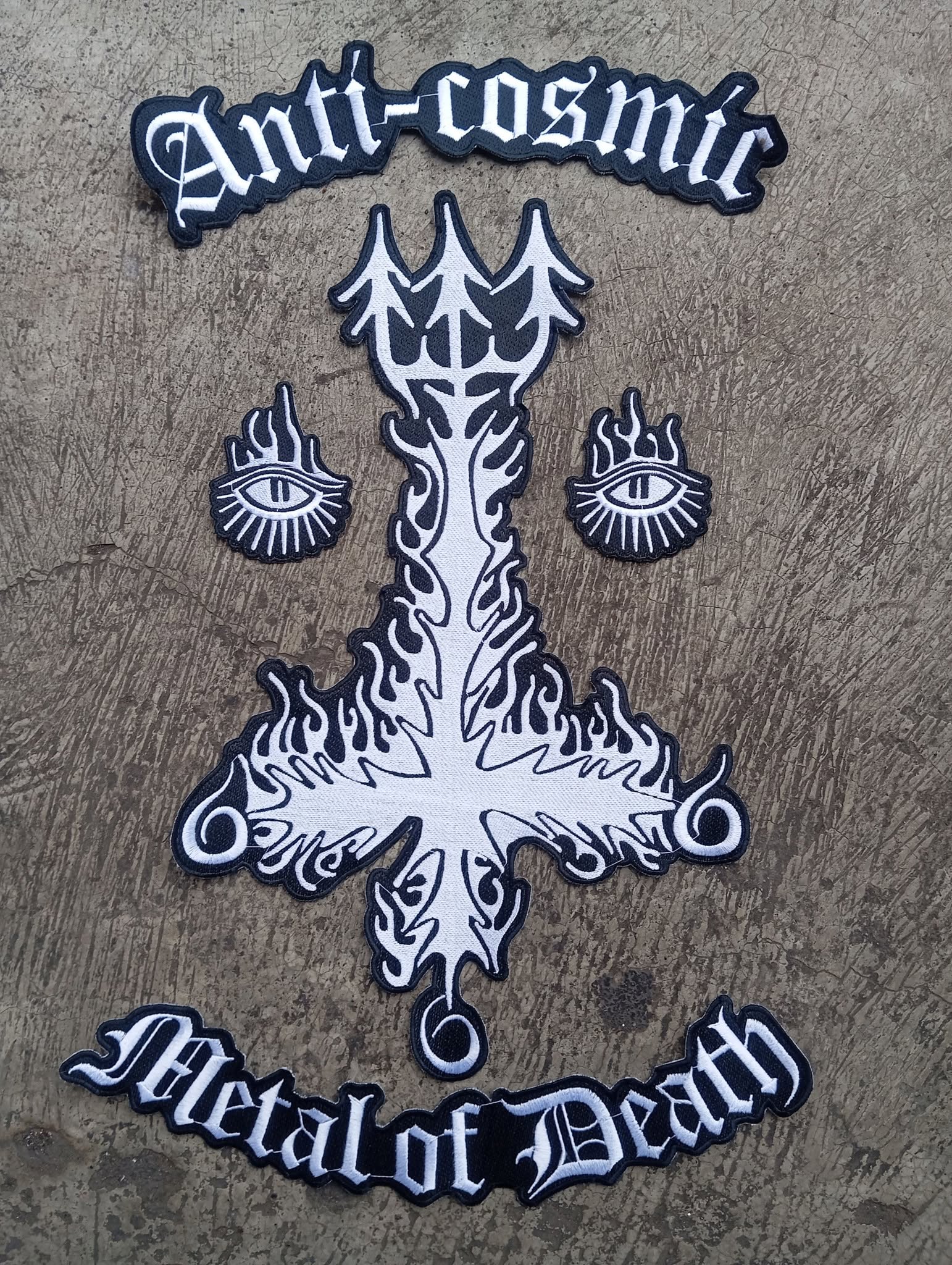 DISSECTION ANTI COSMIC METAL OF DEATH BACKSHAPE SET