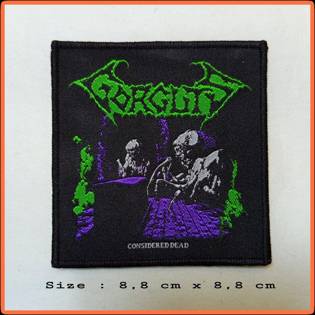 GORGUTS CONSIDERED DEAD WOVEN PATCH