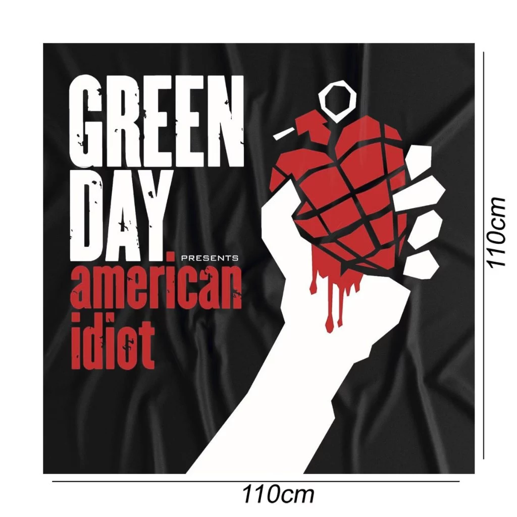 GREEN-DAY-AMERICAN-IDIOT-textile-poster-flag-tapestry-C