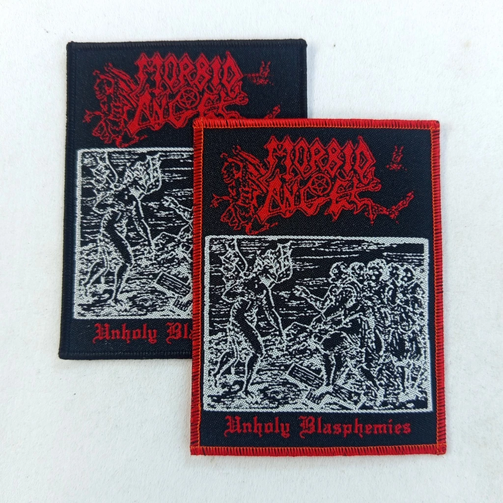 MORBID ANGEL - UNHOLY BLASPHEMY - WOVEN PATCH