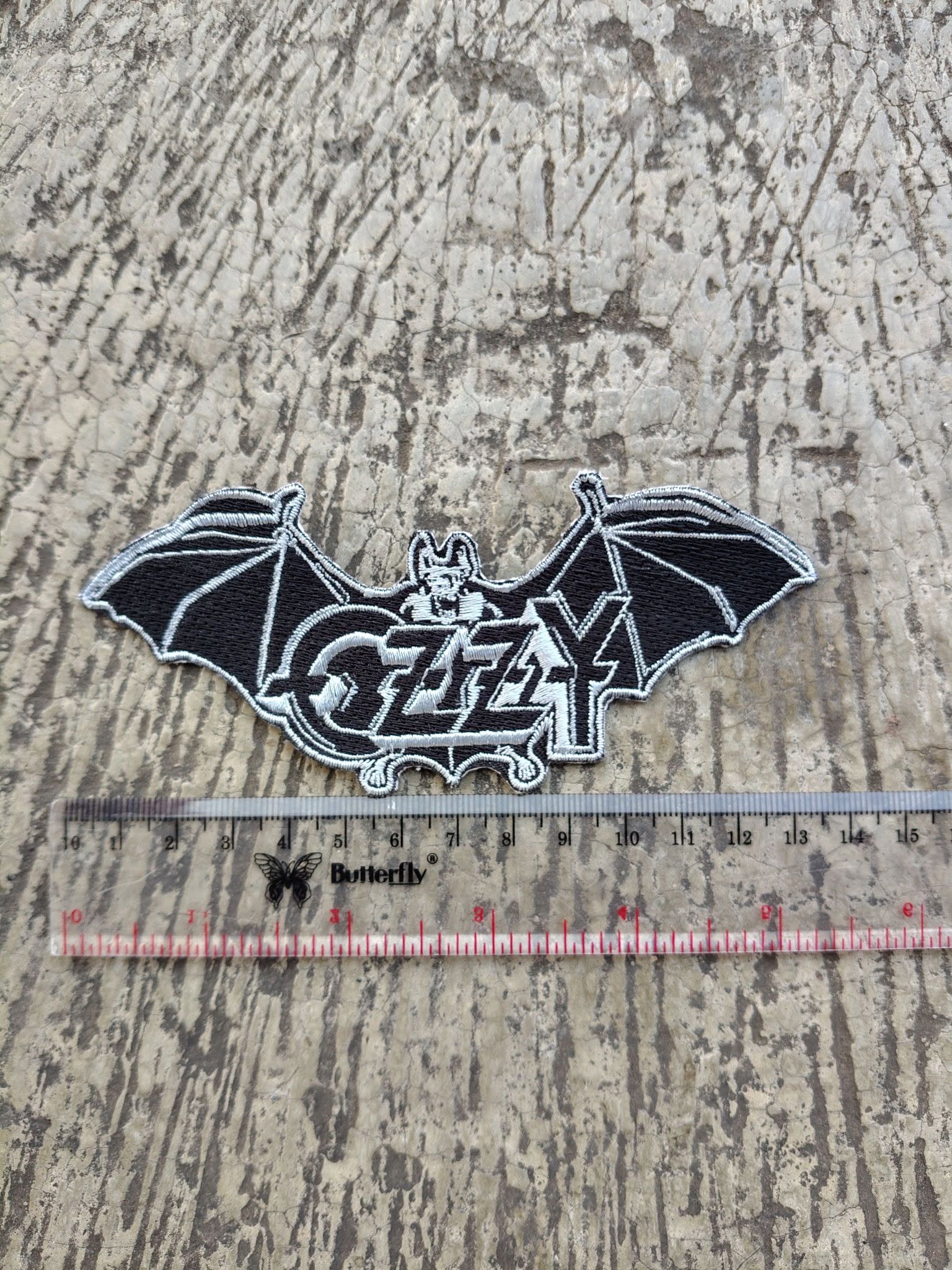 OZZY LOGO – EMBROIDERY PATCH SMALL