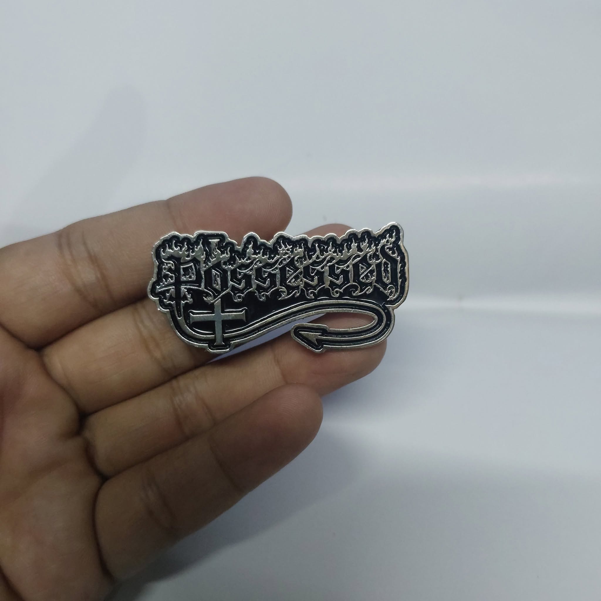 POSSESSED - ENAMEL PIN BADGE B