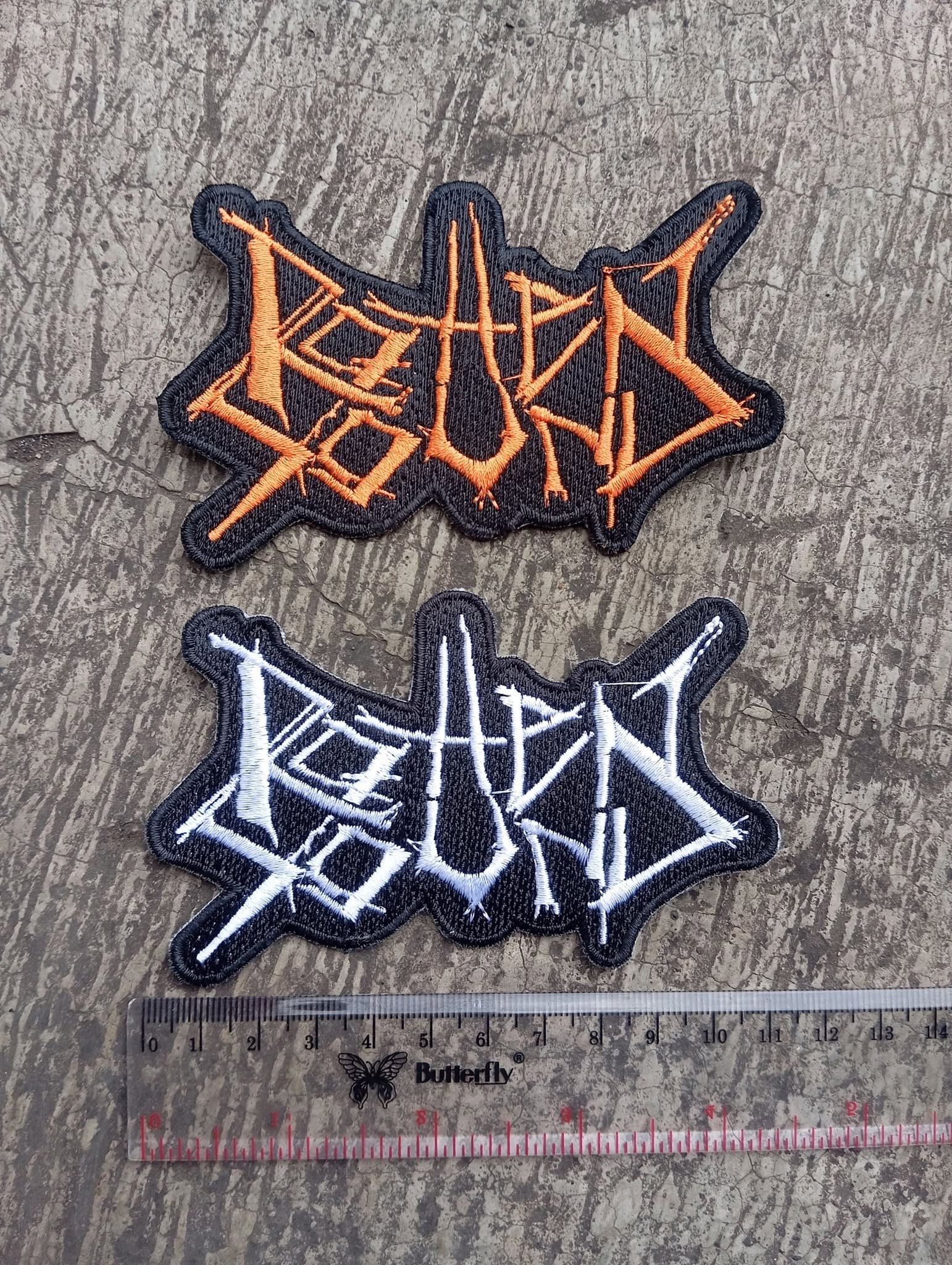 ROTTEN SOUND LOGO – EMBROIDERY PATCH SMALL