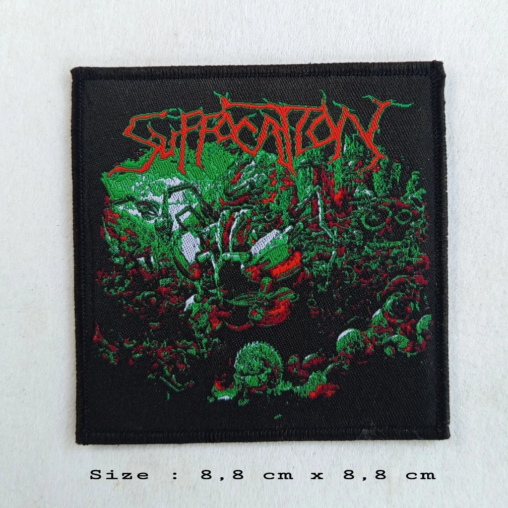 SUFFOCATION - EFFIGY OF FORGOTTEN - WOVEN PATCH